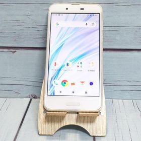 au AQUOS sense SHV40 ホワイトSilky White 本体 白ロム SIMロック解除済み SIMフリー C310714