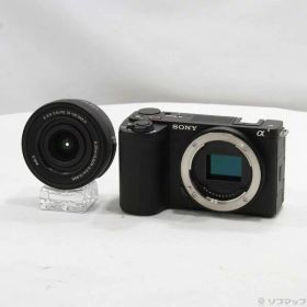 【中古】SONY(ソニー) VLOGCAM ZV-E10 II パワーズームレンズキット ブラック ZV-E10M2K B 【349-ud】