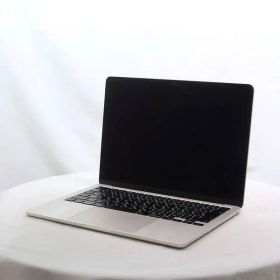 ソフマップ 〔中古品〕 MacBook Air 13.6-inch Mid-2022 MLY13J／A Apple M2 8コアCPU_8コアGPU 8GB SSD256GB スターライト 〔15.3 Sequoia〕【262】