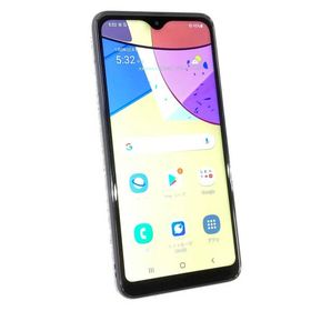 中古 samsung Galaxy A21 64GB ブラック SCV49 au