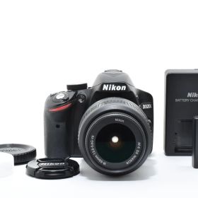 ■ 美品 ■ ニコン Nikon D3200 レンズセット ≪S数3,000回 動作光学良好 動作確認済≫ AF-S DX 18-55mm F3.5-5.6G VR 0080