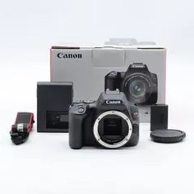 【ショット数2,000以下】Canon EOS Kiss X10 ボディ ブラック 軽量コンパクト/可動式タッチパネル/2410万画素・デュアルピクセルAF/初心者〜旅行撮影に最適【中古】