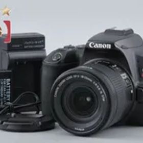 【中古】Canon キヤノン EOS Kiss X10 EF-S 18-55 IS STM レンズキット ブラック