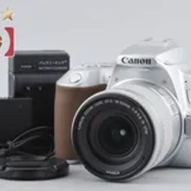【中古】Canon キヤノン EOS Kiss X10 EF-S 18-55 IS STM レンズキット シルバー