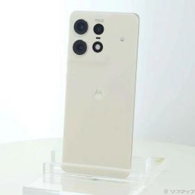 【中古】Motorola(モトローラ) motorola edge 50s pro 256GB バニラクリーム MOSAH3 Softbank SIMフリー 【276-ud】