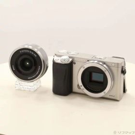 【中古】SONY(ソニー) α6000 パワーズームレンズキット シルバー ILCE-6000L 【262-ud】