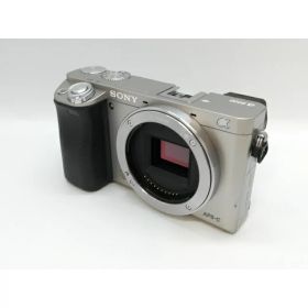 【中古】SONY α6000 ボディ ILCE-6000 シルバー【京都】保証期間1ヶ月【ランクC】
