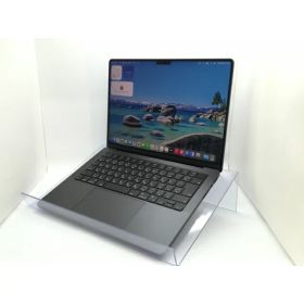 【中古】Apple MacBook Pro 14インチ M4(CPU:10C/GPU:10C) 16GB/512GB スペースブラック MW2U3J/A(14インチ,M4,2024)【静岡】保証期間1ヶ月【ランクA】
