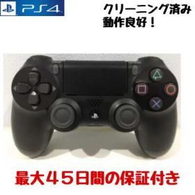 【純正 後期型】PS4 コントローラー 中古 デュアルショック4 国内正規品 ジェットブラック 黒