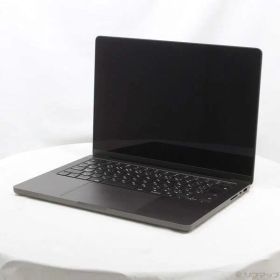 【中古】Apple(アップル) MacBook Pro 14.2-inch Late-2023 MRX33J／A Apple M3 Pro 11コアCPU_14コアGPU 18GB SSD512GB スペースブラック 〔15.3 Sequoia〕 【262-ud】