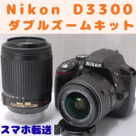 ✨初心者向け✨Nikon D3300 ダブルズーム 入学式 卒業式 スマホ転送