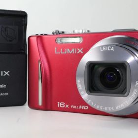 パナソニック デジタルカメラ LUMIX TZ20 レッド DMC-TZ20-R