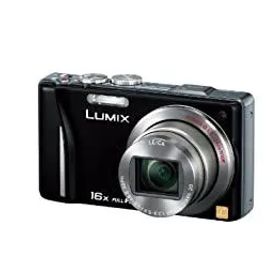 【中古】パナソニック デジタルカメラ LUMIX TZ20 ブラック DMC-TZ20-K