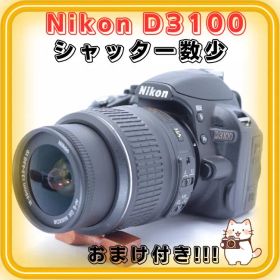 ②Nikon D3100 デジタル一眼レフ カメラ シャッター数1000回程度