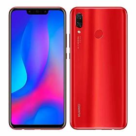 【中古】【安心保証】 HUAWEI nova 3 PAR-LX9[128GB] SIMフリー レッド
