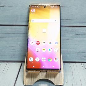 docomo arrows NX9 F-52A ゴールド [ジャンク] 本体 白ロム SIMロック解除済み SIMフリー J638511