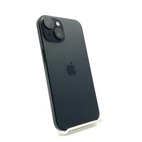 アップル(Apple)の【全額返金保証】【最速発送】Apple iPhone iPhone 15 128GB ブラック au SIMフリー 美品 動作確認済(スマートフォン本体)