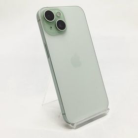 アップル(Apple)の【全額返金保証】【最速発送】Apple iPhone iPhone 15 512GB グリーン Softbank 美品 動作確認済(スマートフォン本体)