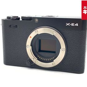 【中古】 【美品】 フジフイルム X-E4 ボディ ブラック 【ミラーレス一眼】 【6ヶ月保証】