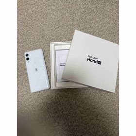 ラクテン(Rakuten)の【箱付き】Rakuten Hand 5G ホワイト 4GB 128GB P780(スマートフォン本体)