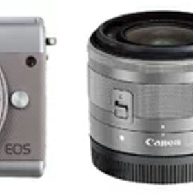 【中古】 Canon ミラーレス一眼カメラ EOS M100 ダブルレンズキット (グレー) EOSM100GY-WLK