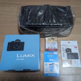 LUMIX ミラーレス一眼カメラ ブラック DC-G100K-K