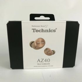 ■■【中古】Technics テクニクス ワイヤレスイヤホン EAH-AZ40 ローズゴールド Aランク