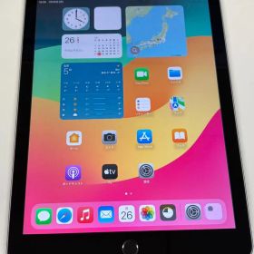 電池72％iPad (第6世代) 128GB スペース WIFI版 音量ボタン訳アリ品