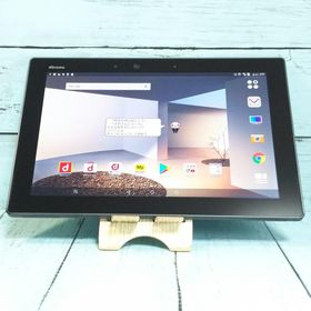 docomo arrows Tab F-02K Black ブラック 本体 白ロム SIMロック解除済み SIMフリー 706918