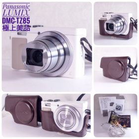 極上美品 Panasonic LUMIX DMC TZ85 革ケース 箱 説明書