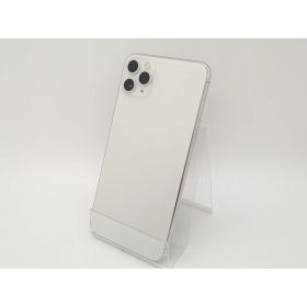 【中古】Apple docomo 【SIMロック解除済み】 iPhone 11 Pro Max 256GB シルバー MWHK2J/A【三宮センター】保証期間1ヶ月【ランクC】