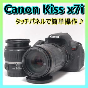 ⭐️ダブルレンズセット⭐️Canon Kiss X7i キャノン デジタル一眼
