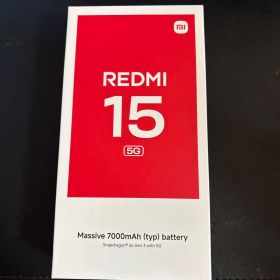 REDMI 15 5G 本体 7000mAhバッテリー
