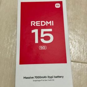 一括支払い Redmi 15 5G Titan Gray 未使用