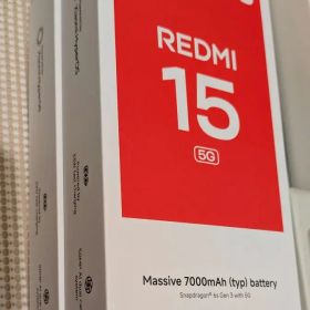 Redmi 15 5G 2台セット 黒・グレー