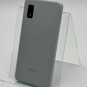 【中古A】AQUOS wish3 SH-M25 グリーン SIMフリー 白ロム