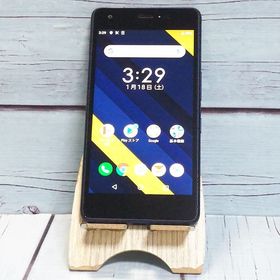 au Qua phone QZ 京セラ KYV44 インディゴ 027