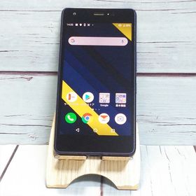 au Qua phone QZ 京セラ KYV44 インディゴ 466
