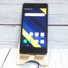 au Qua phone QZ 京セラ KYV44 インディゴ 248