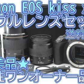 ★美品⑧★新春初売りSALE★ Canon EOS Kiss x9 ダブル