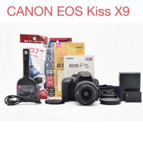 CANON EOS Kiss X9標準レンズセット/EF18-55mm