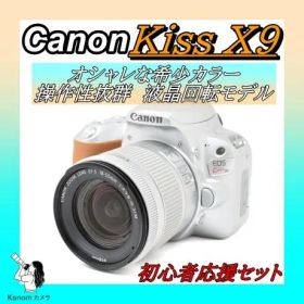 希少シルバー! おしゃれ⭐Canon Kiss X9 ⭐元箱付き