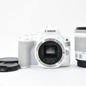 ★極上品★キヤノン Canon EOS Kiss X9 ボディ ホワイト / EF-S 18-55mm 3.5-5.6 IS STM セット★ YMA9074＃48
