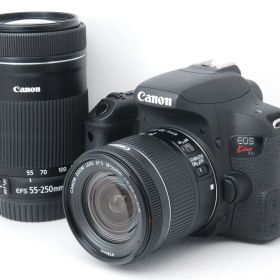 ★高画質＆高速AF♪ショット数607回☆キヤノン EOS Kiss X9i ダブルズームキット★