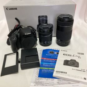 Canon EOS Kiss X9 デジタル一眼レフ キャノン ダブルレンズ