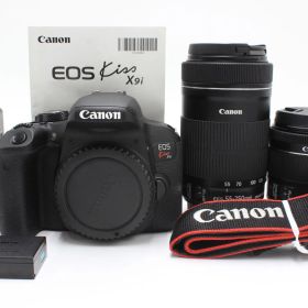 1046ショット！Canon デジタル一眼レフカメラ EOS Kiss X9i ダブルズームキット