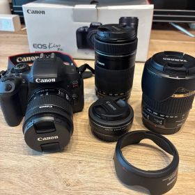 Canon EOS Kiss X9i レンズ4本