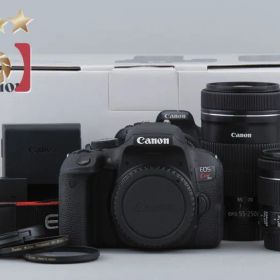 【中古】Canon キヤノン EOS Kiss X9i ダブルズームキット シャッター回数僅少 元箱付き