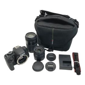 ☆☆CANON キャノン Wズームキット デジタル一眼レフ ケース付き EOS KISS X9i