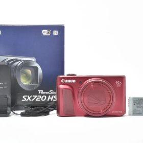 【715】Canon キャノン PowerShot SX720 HS パワーショット レッド デジタルカメラ コンデジ